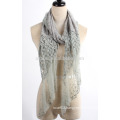 Fashion ladies crochet lace scarf